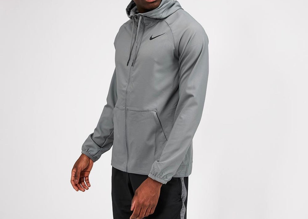 Nike Pro Flex Zip Up Hoodie Grey