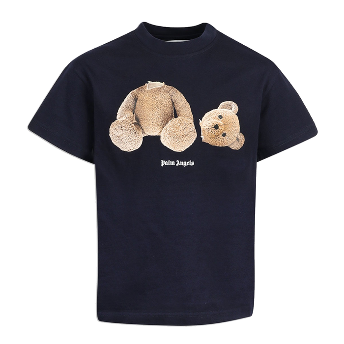 PALM ANGLES JUNIOR BEAR T-SHIRT IN NAVY BLUE