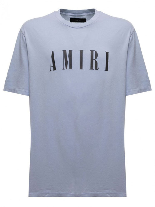 AMIRI CORE LOGO TEE DUSTY BLUE