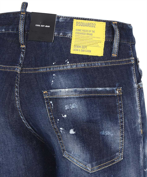 DSQUARED2 SLIM FIT COOL GUY BLUE JEANS