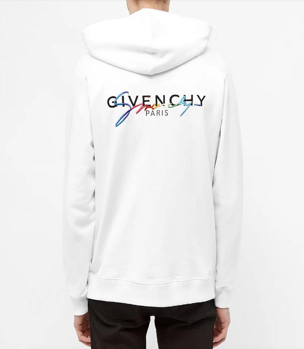 GIVENCHY RAINBOW LOGO HOODY