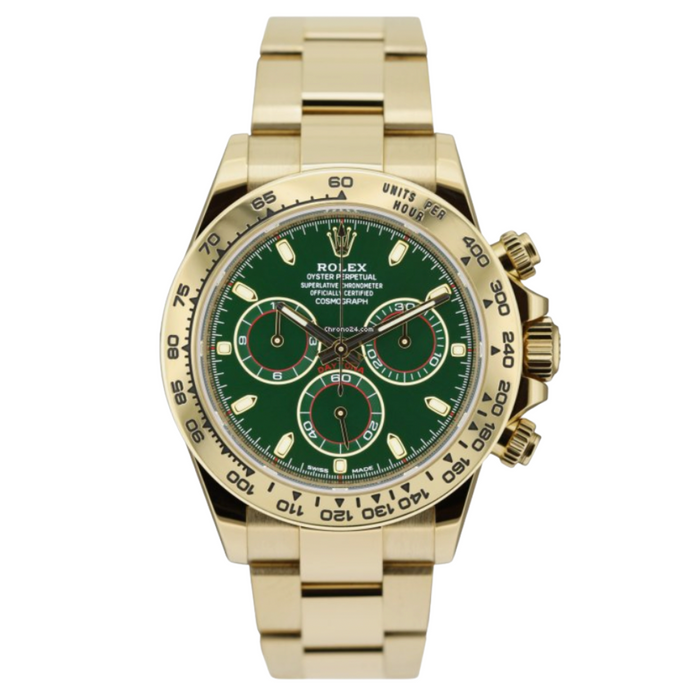 Rolex Daytona Yellow / Green Dial - 2018