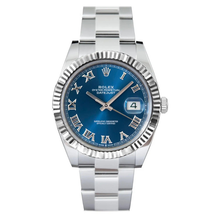 Rolex Datejust II - 41 ‘Azzurro Blue Roman’ Dial Oyster - 2013